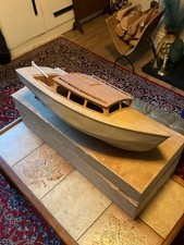 Vtg Scratch Built Model Cabin