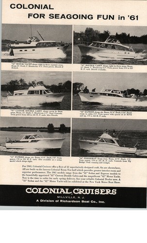 1961 paper colonial - paper, ad